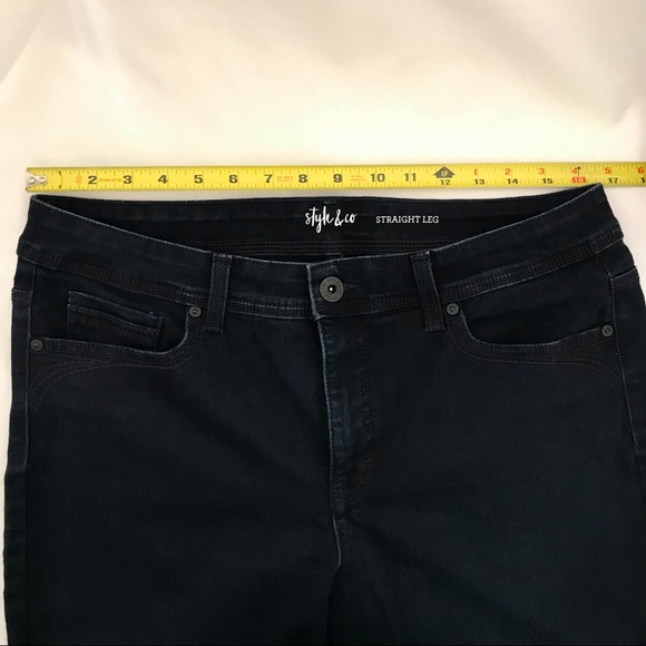 Jeans~ Straight Leg / Style & Co / Host Pick - Picture 7 of 13